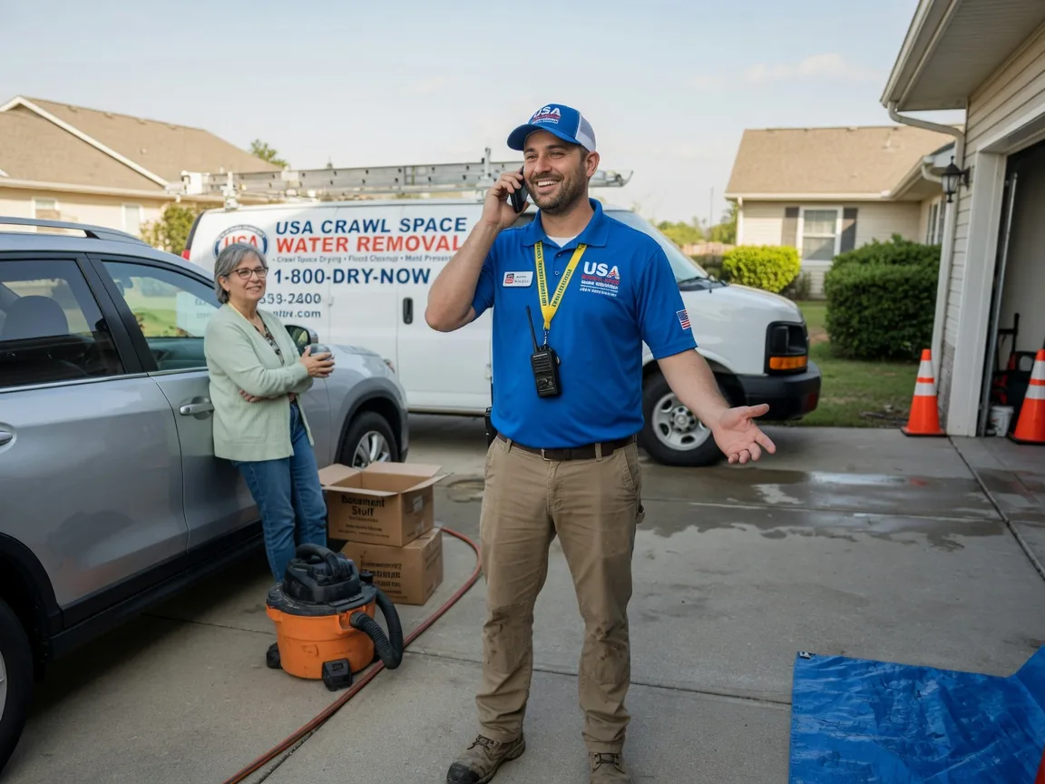 Crawl Space Water Removal Jamestown, CA FAQs